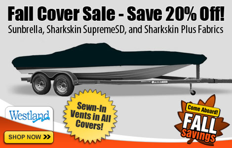 Sunbrella, Sharkskin SupremeSD & Sharkskin Plus Covers Now 20% Off!